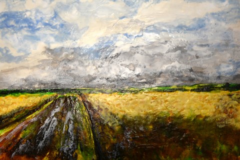 Orage avant la Moisson - 70x50
